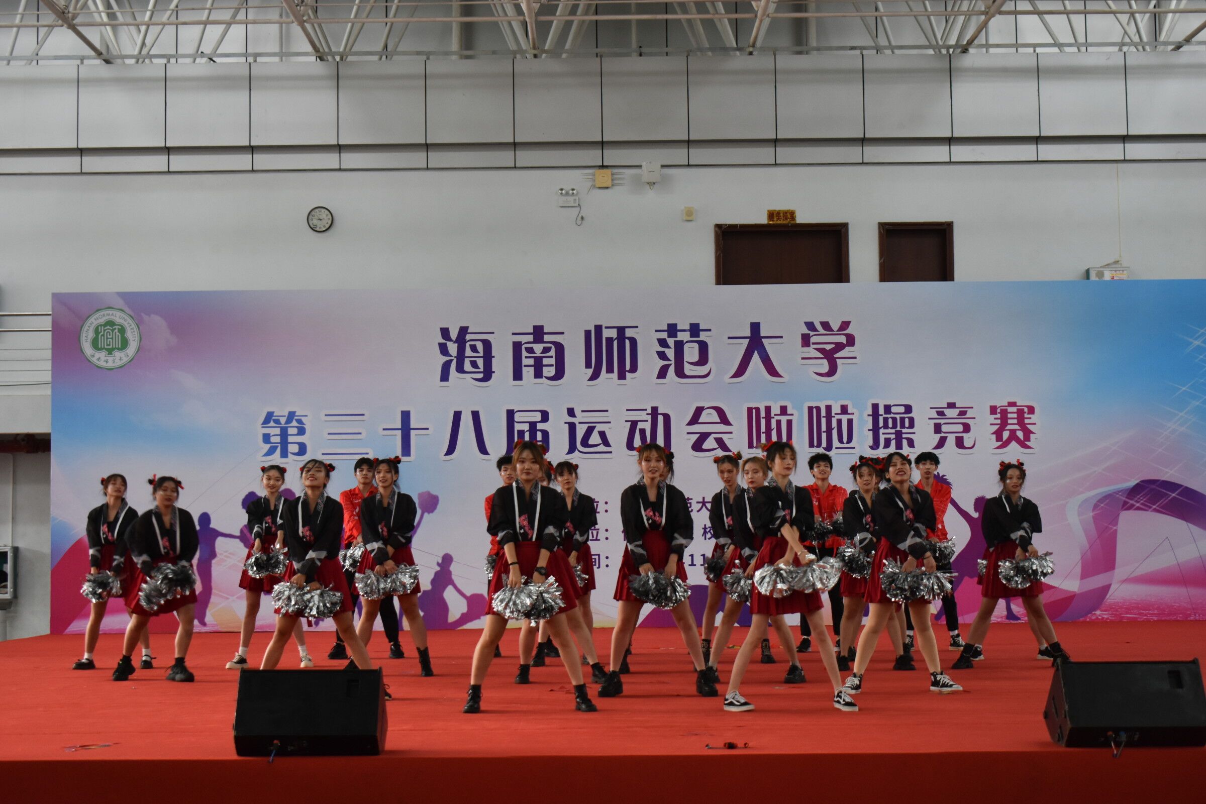 青年之聲教育學(xué)院第三十八屆校運會啦啦操競賽