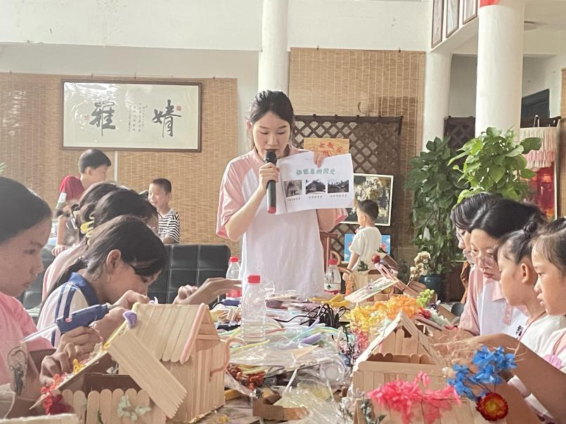 “文化潤(rùn)童心 指尖溯山” 教育學(xué)院開(kāi)展“三全育人”系列活動(dòng)