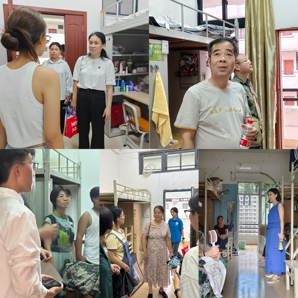 心系新生 溫暖訪寢